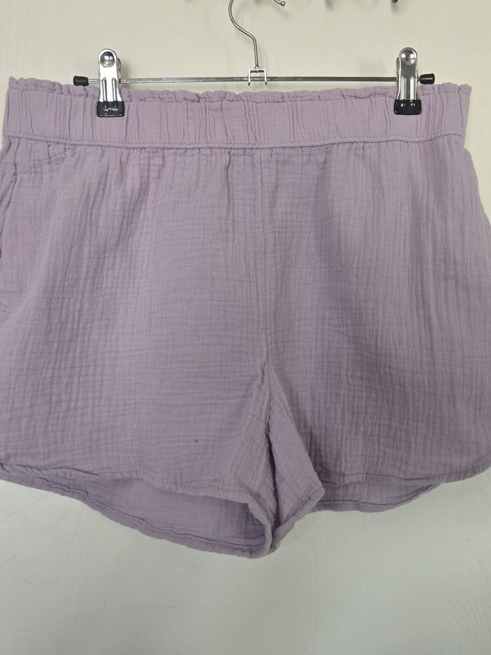 Universal Thread Lavender High-Waist Gauze Shorts